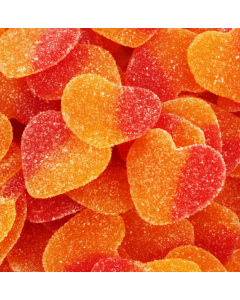 Bulk Gummy Peach Hearts